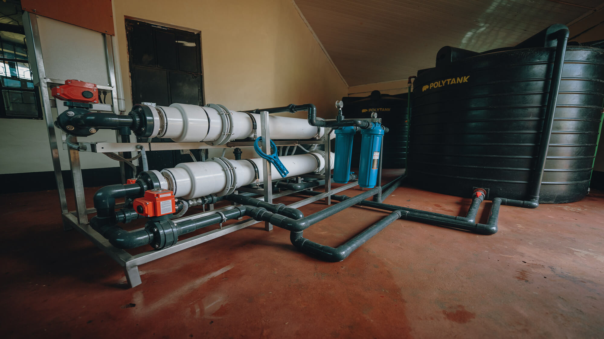 DJCSS Installs Purification System